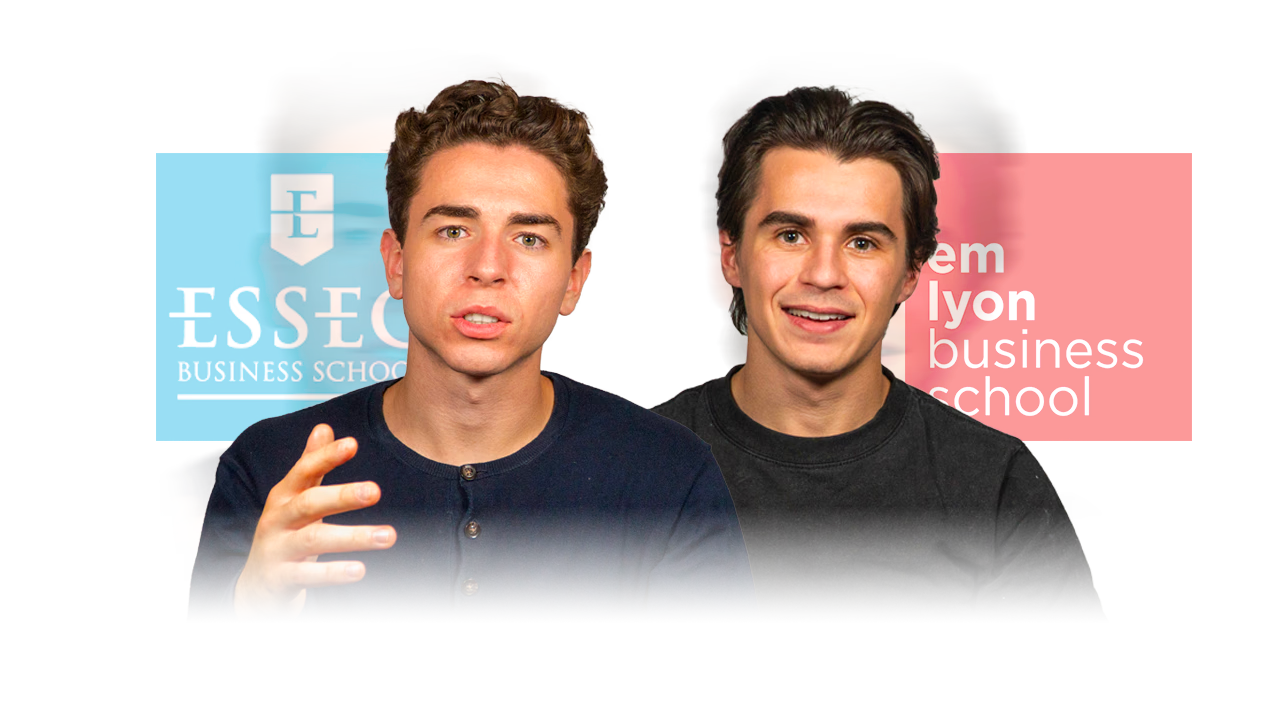 Louis and Antoine, the team behind Band Exam